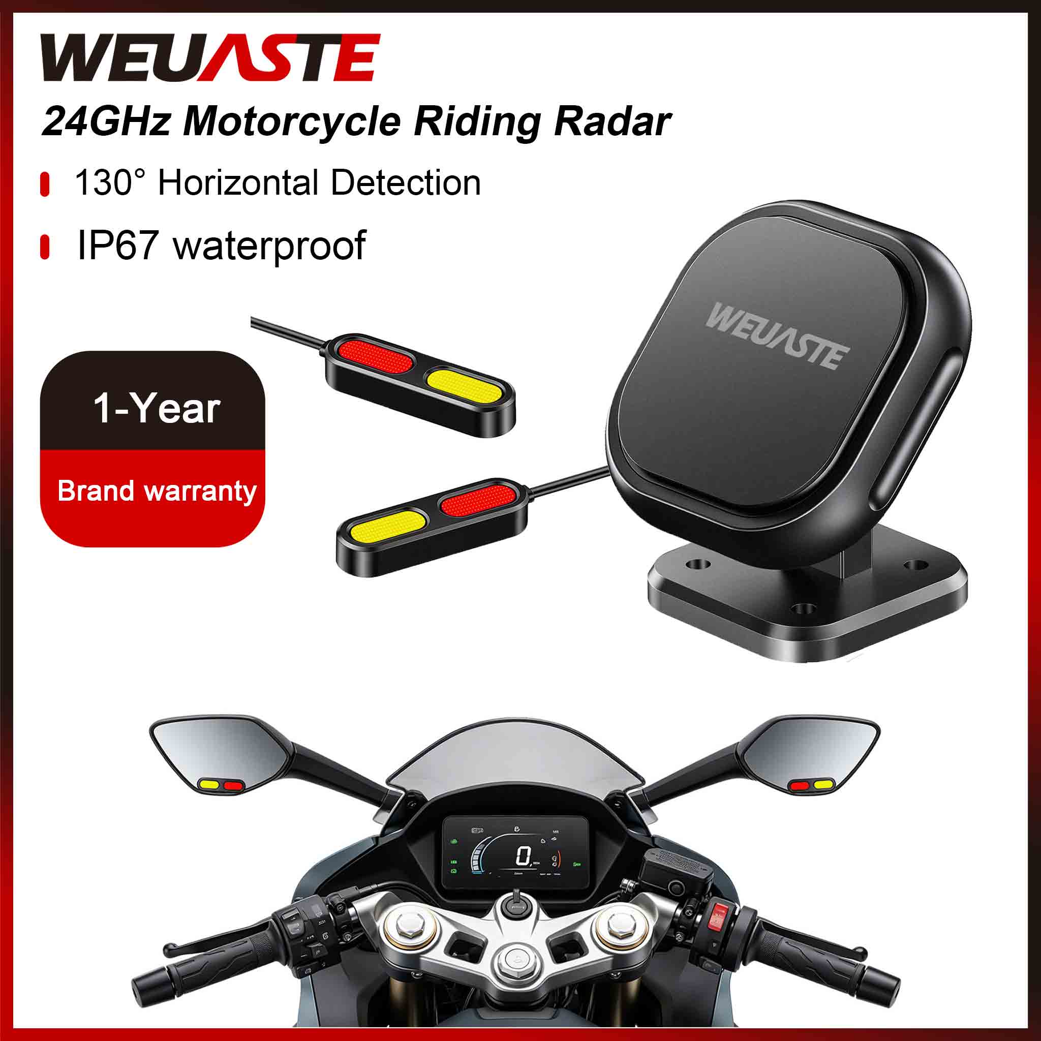 Blind Spot Detection System 24Ghz Radar - WEUASTE Sistema di Rilevamento Punti Ciechi