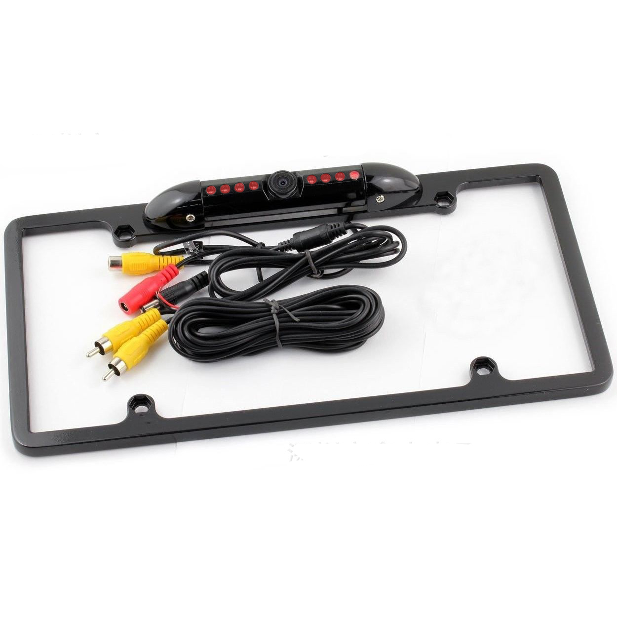License Plate Backup Camera Frame Mount - Telecamera di Retromarcia con Montaggio su