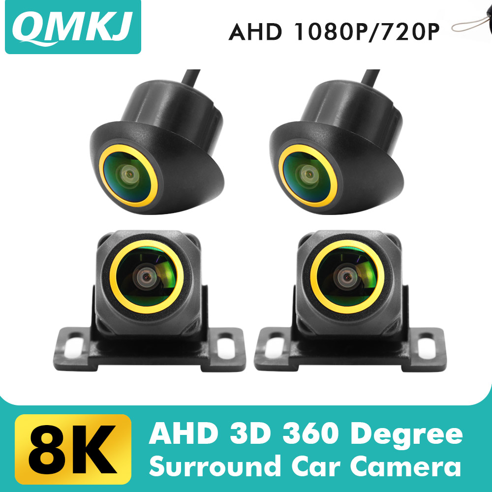 360 Degree Bird View Car Camera System - QMKJ telecamera Surround a 360 gradi
