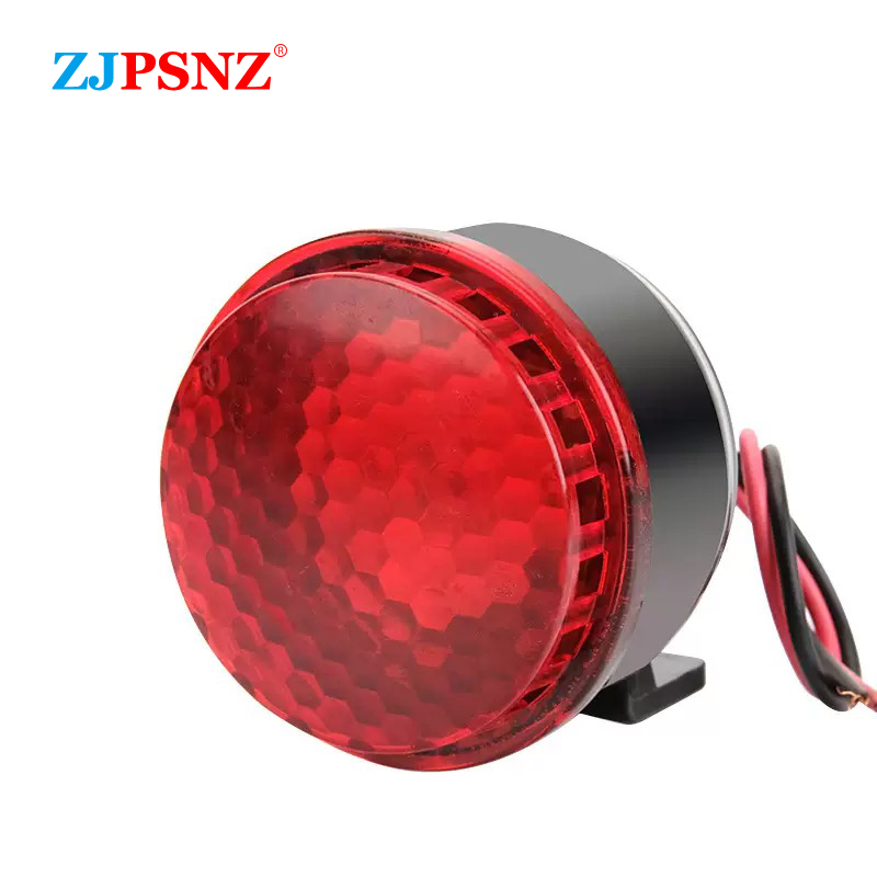 Car Warning Buzzer Alarm Speaker Beeper - 6 toni con luce allarme cicalino