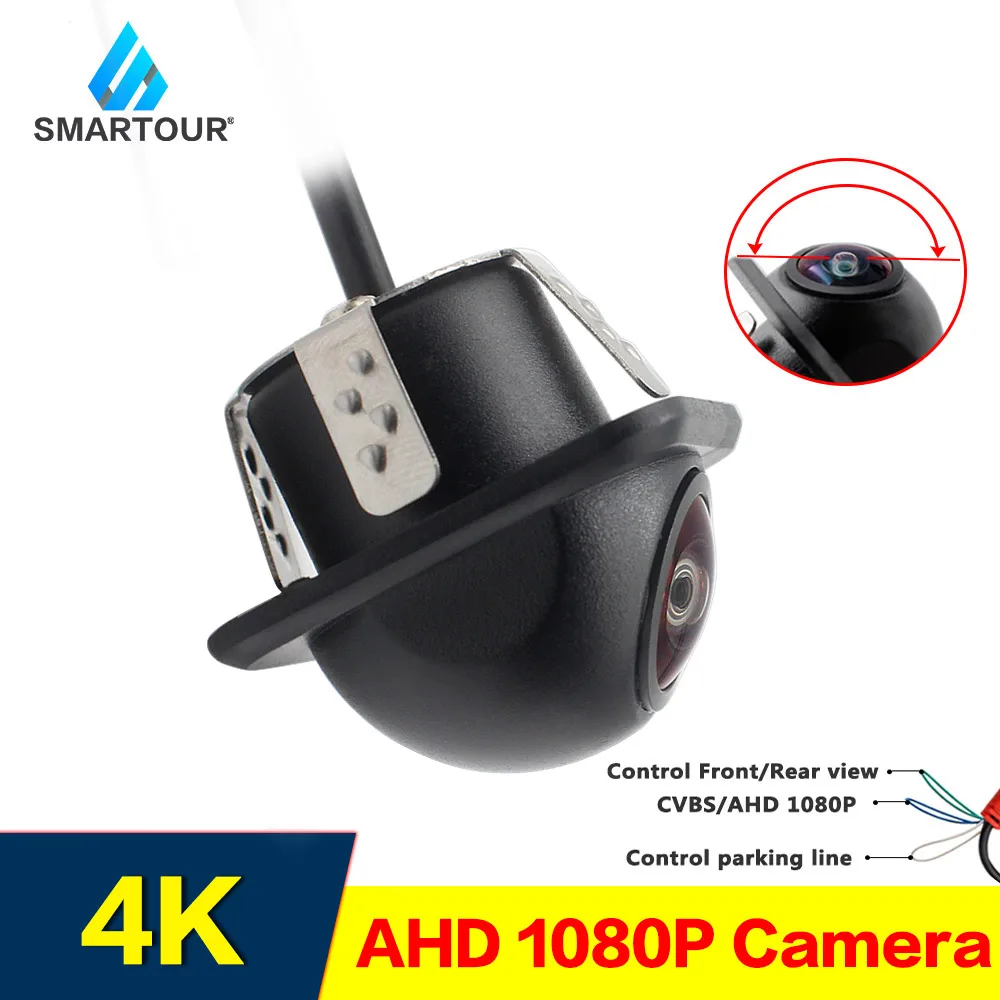 360 Degree Bird View Car Camera System - Smartour CCD Fisheye Lens Telecamera per