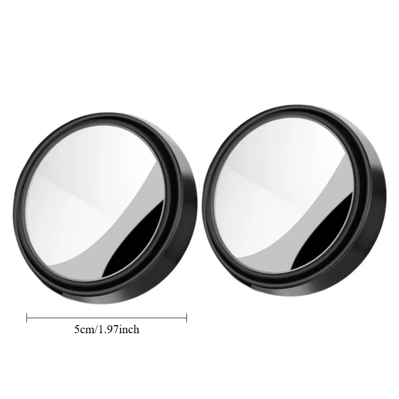 Blind Spot Mirror Wide Angle Convex 2Pcs - 2 pezzi di specchietti retrovisori convessi