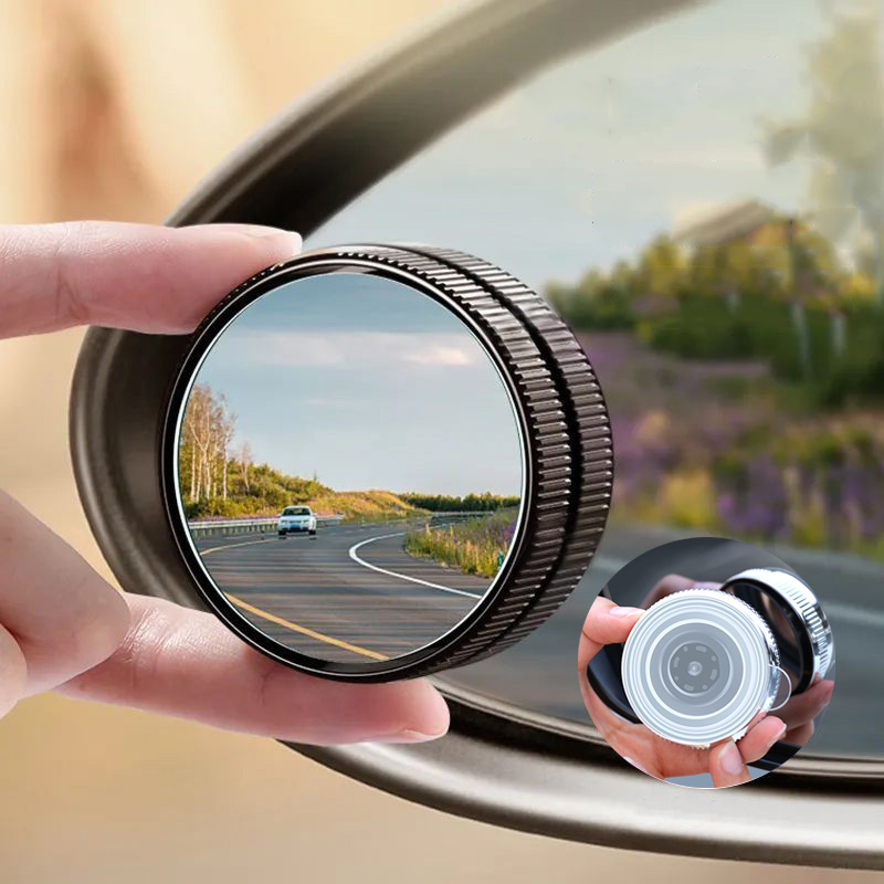 Blind Spot Mirror Wide Angle Convex 2Pcs - 2PCS Specchi retrovisori per auto 360