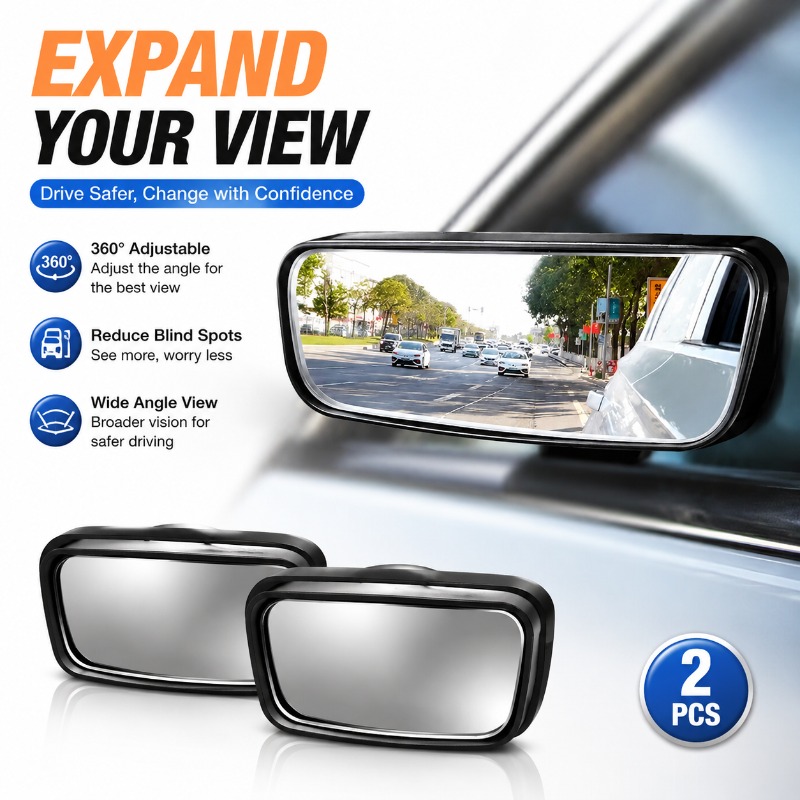 2 Pezzi Specchietti Retrovisor - Blind Spot Mirror Wide Angle Convex 2Pcs recensione e prezzo