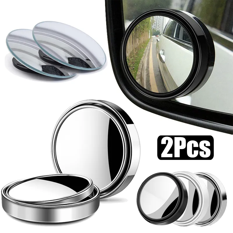 360 °   Specchietto Convesso R - Blind Spot Mirror Wide Angle Convex 2Pcs recensione e prezzo