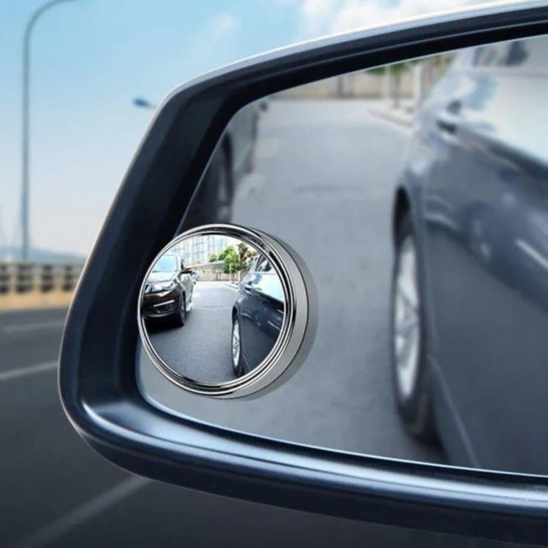 360 °   Specchietto Convesso R - Blind Spot Mirror Wide Angle Convex 2Pcs recensione e prezzo