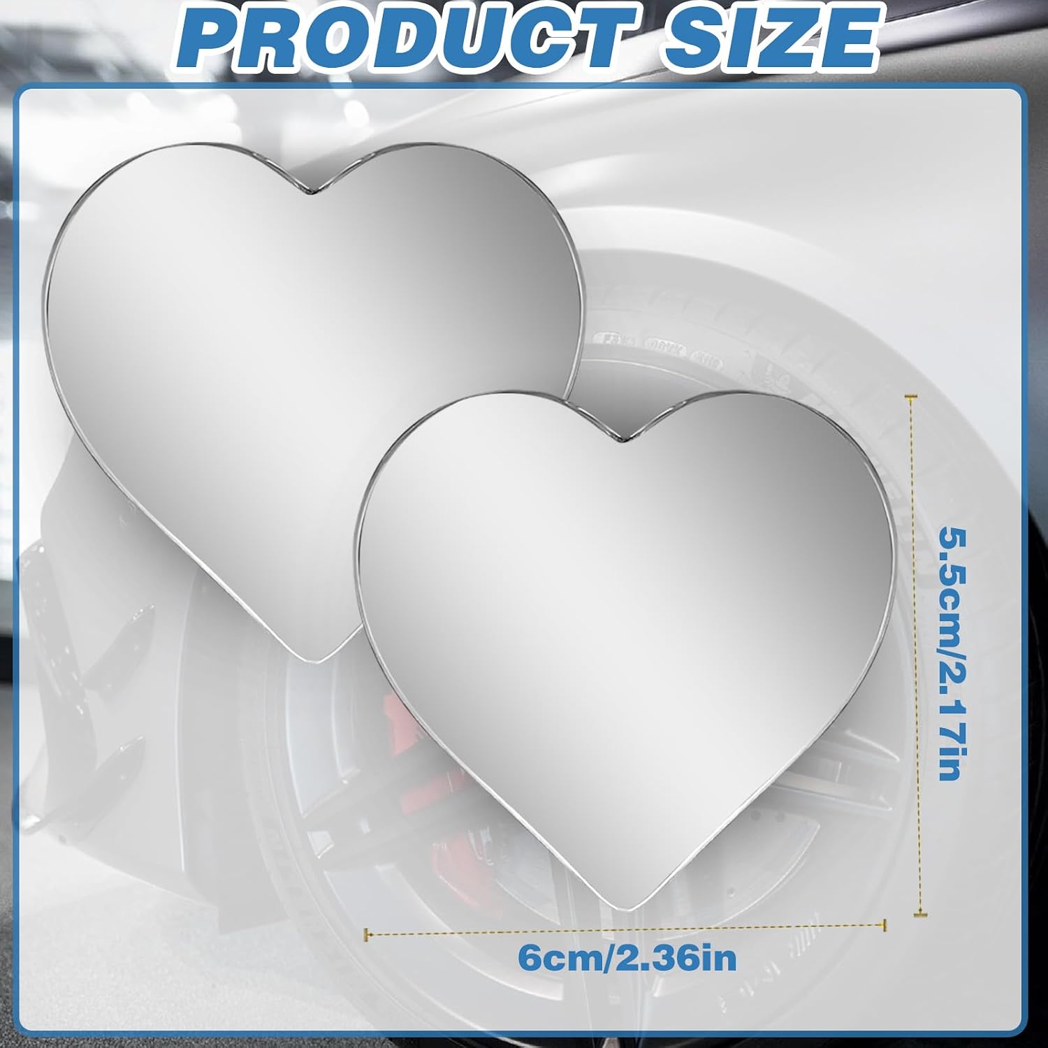 2 Pezzi Specchietti Retrovisor - Blind Spot Mirror Wide Angle Convex 2Pcs recensione e prezzo