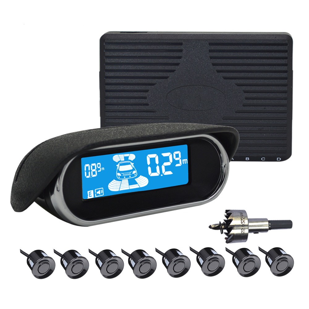 Sensori di parcheggio per auto - Car Parking Sensor 8 Sensor Front Rear recensione e prezzo