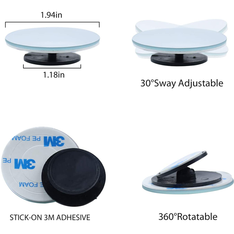 Specchietto retrovisore conves - Blind Spot Mirror Wide Angle Convex 2Pcs recensione e prezzo