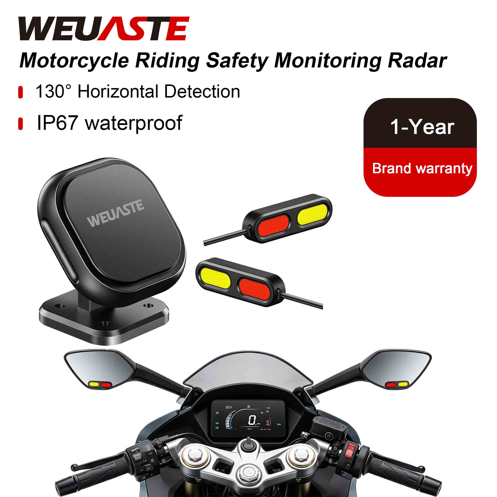 Sistema di sicurezza per moto  - Blind Spot Detection System 24Ghz Radar recensione e prezzo