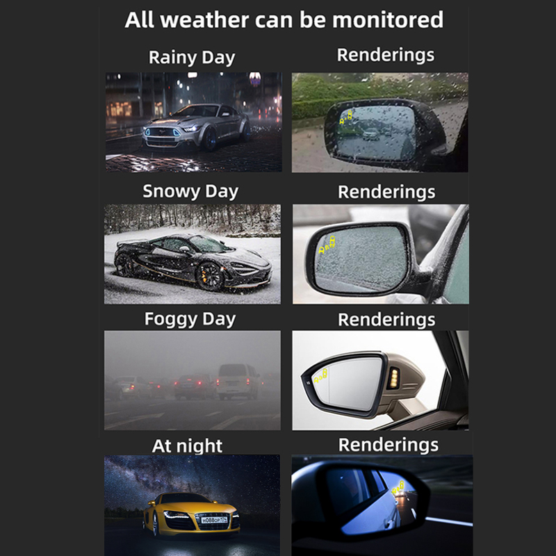 Sistema di monitoraggio dell'a - Blind Spot Detection System 24Ghz Radar recensione e prezzo