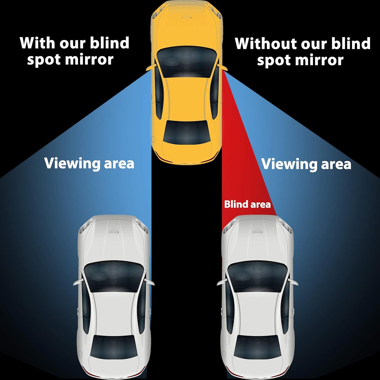 2 pezzi cornice rotonda conves - Blind Spot Mirror Wide Angle Convex 2Pcs recensione e prezzo