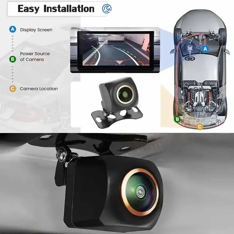 Telecamera di Retromarcia con  - 360 Degree Bird View Car Camera System recensione e prezzo