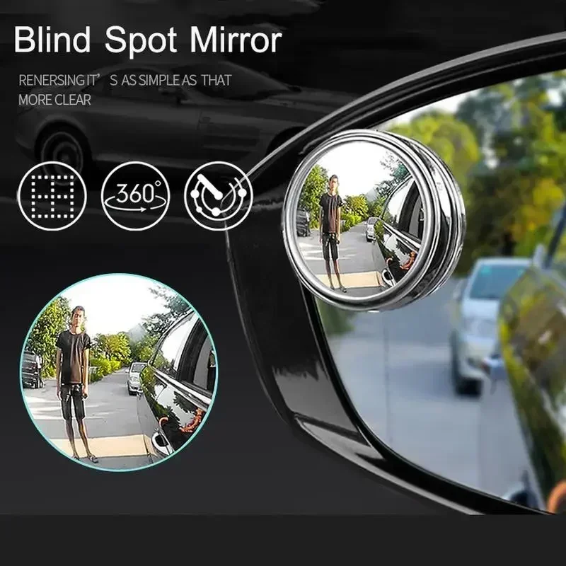 2 specchietti retrovisori ausi - Blind Spot Mirror Wide Angle Convex 2Pcs recensione e prezzo