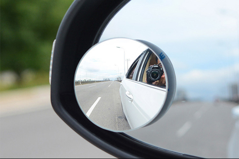 1/2 pezzi senza bordo 360 °    - Blind Spot Mirror Wide Angle Convex 2Pcs recensione e prezzo