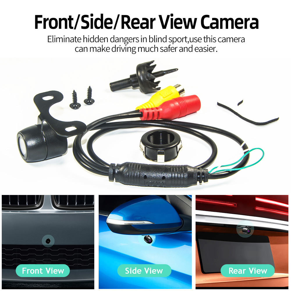 Telecamera per auto con obiett - 360 Degree Bird View Car Camera System recensione e prezzo