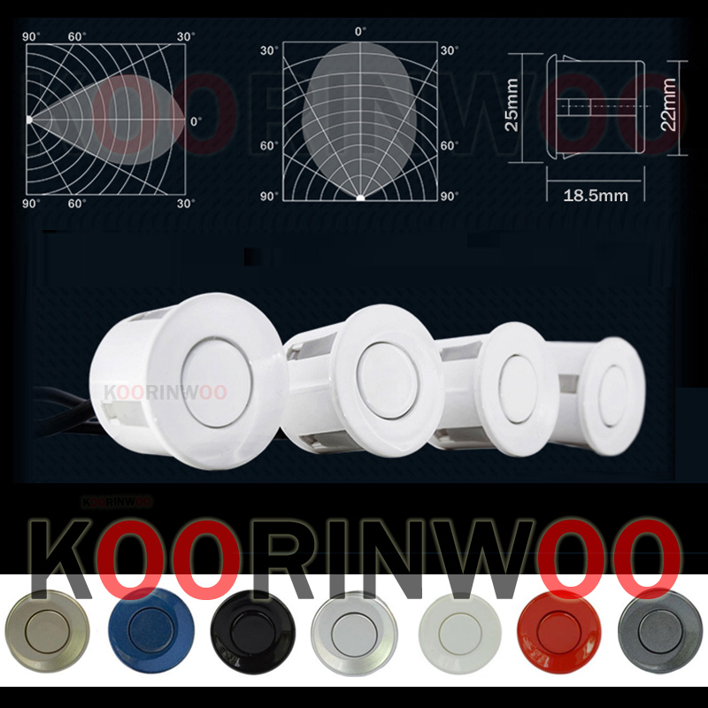 Koorinwoo Intelligent Parktron - Car Parking Sensor 8 Sensor Front Rear recensione e prezzo
